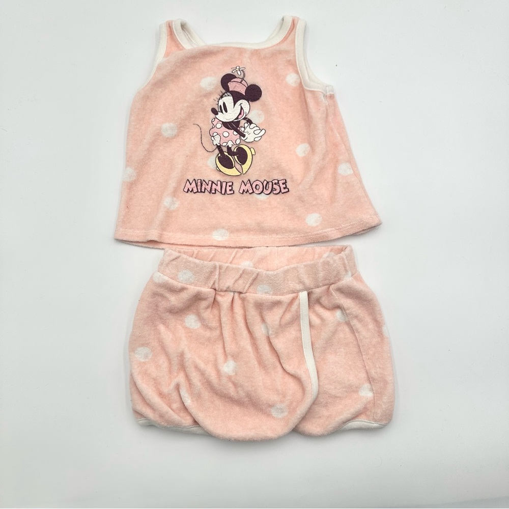 Toddler Girls’ Target + Disney Minnie 2-Piece Terry Set - 3T